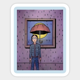 Why is it always raining on me? Sticker